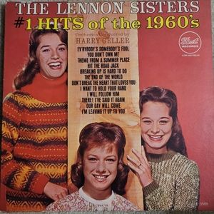 The Lennon Sisters  #1 Hits of the 1960s  DLP25589  Dot Records 1964